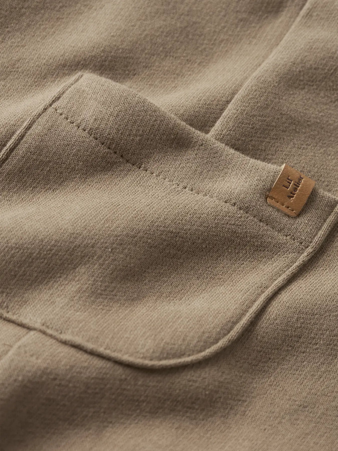 BIO BAUMWOLL OVERALL LATZHOSE ILONDON SEPIA TINT