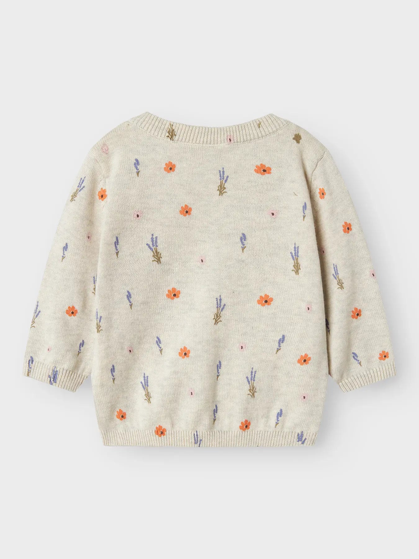 Bio Baumwolle Strickjacke - Peyote Melange
