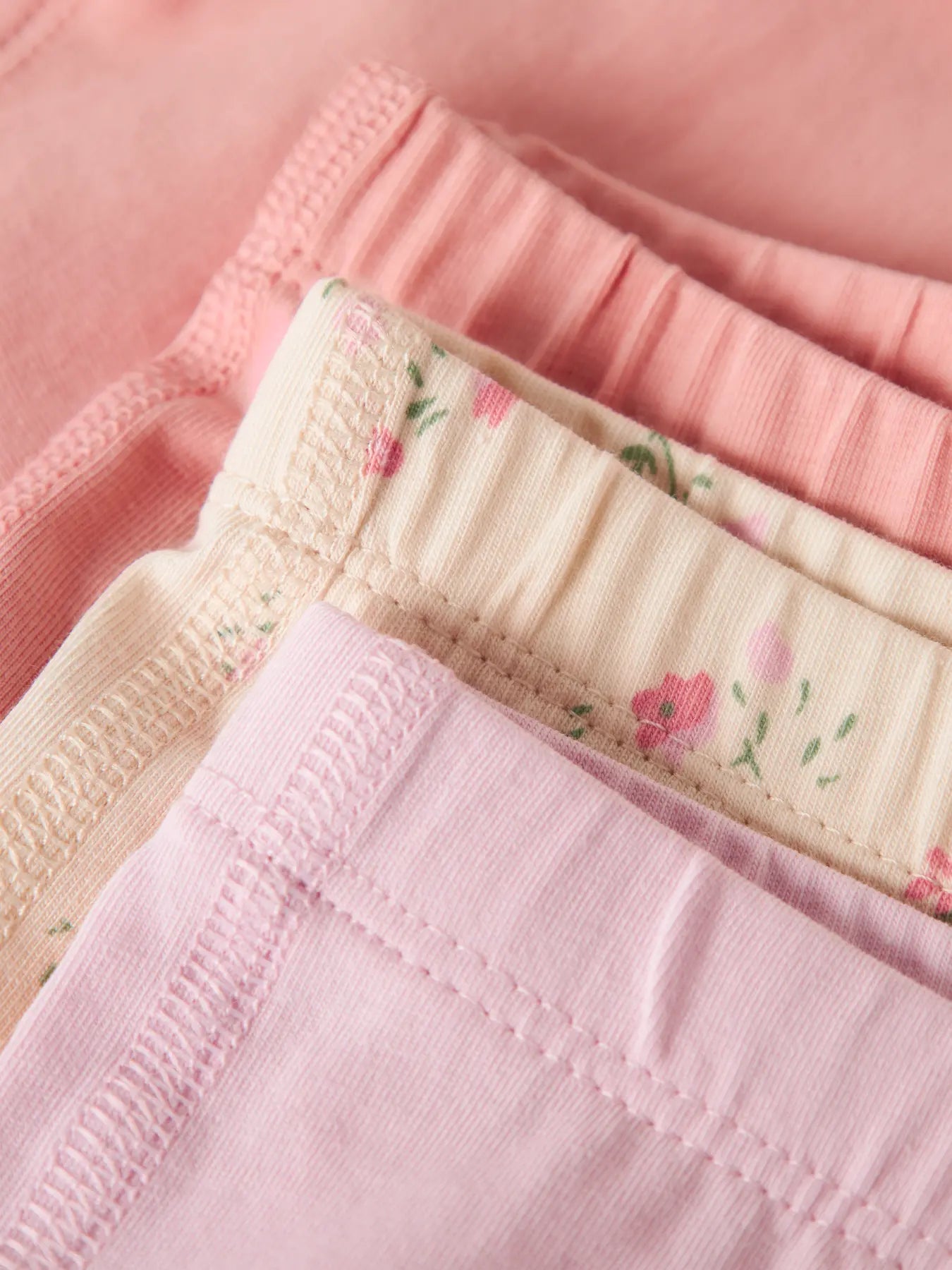 Unterhosen Flowers 3-Teiliges Set Turtledove / Pale Lilac / Mellow Rose