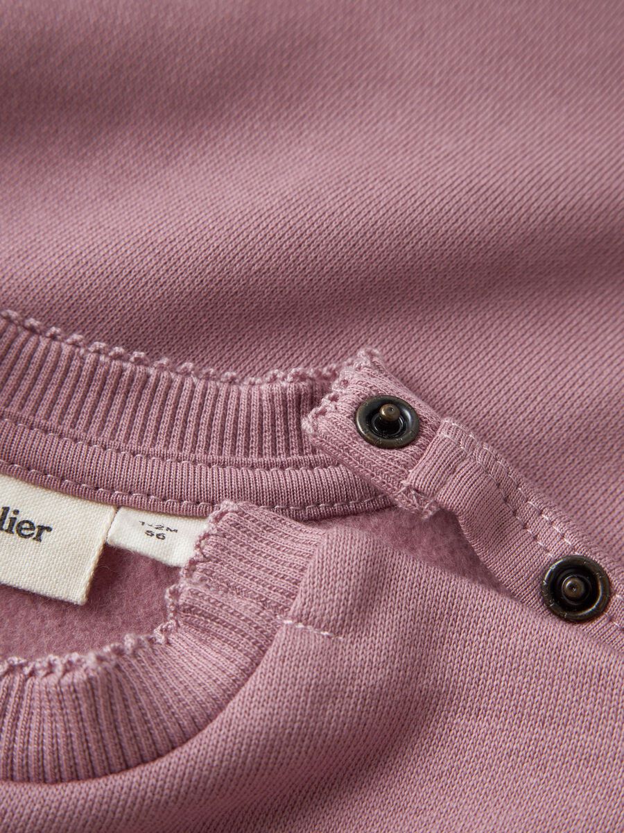 BIO-BAUMWOLL SWEATSHIRT KILANO NOSTALGIA ROSE Lil' Atelier BABY