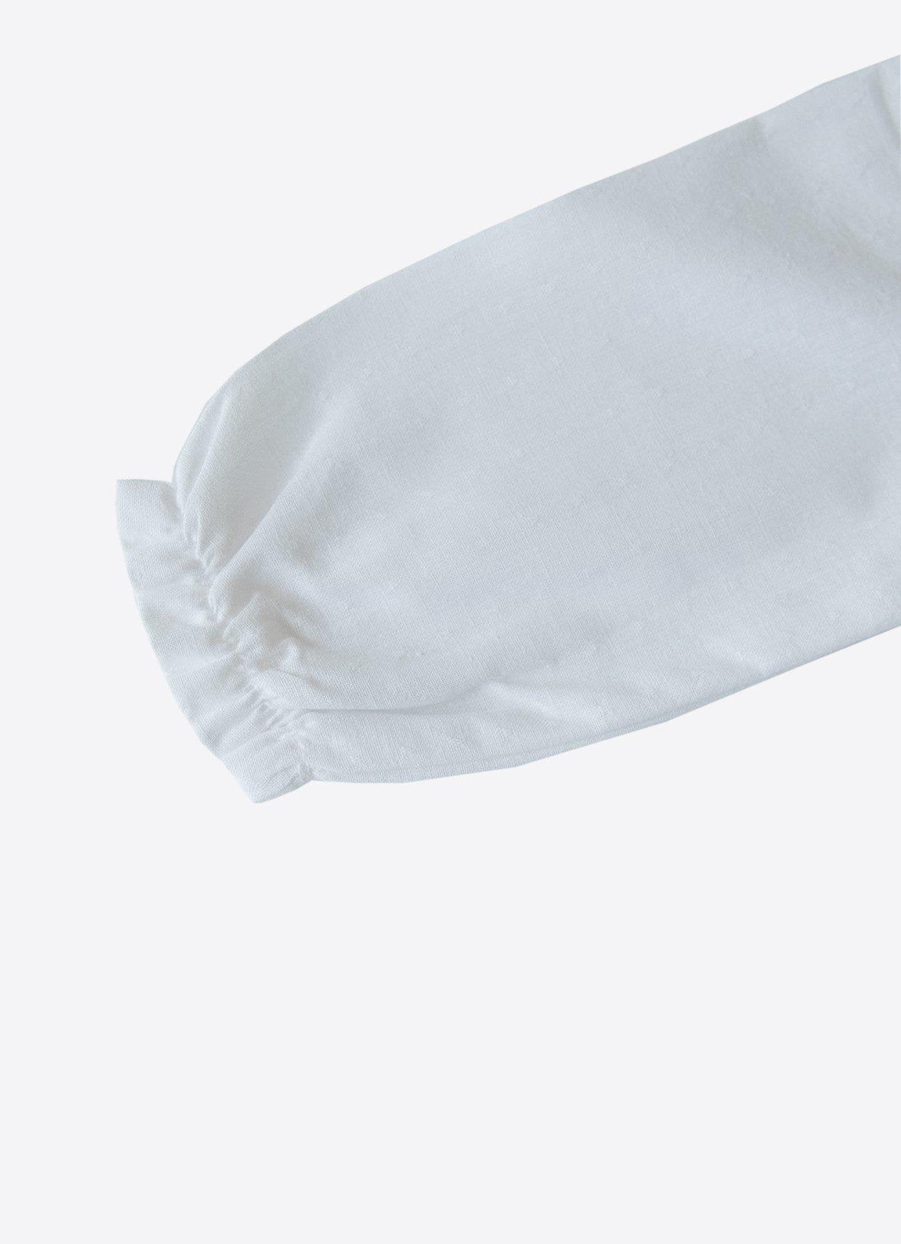 Bio Bluse Lily Erna Ecru Weiß