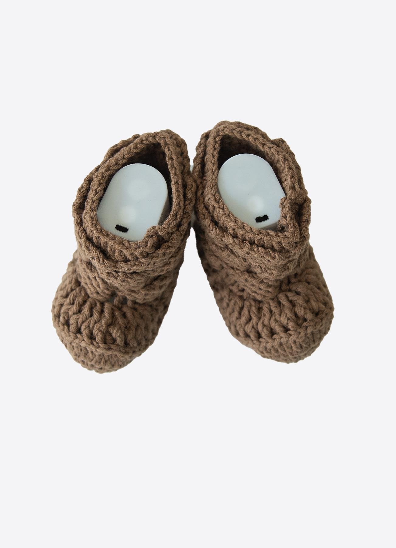 Organic Handgestricktes Hausschuh
