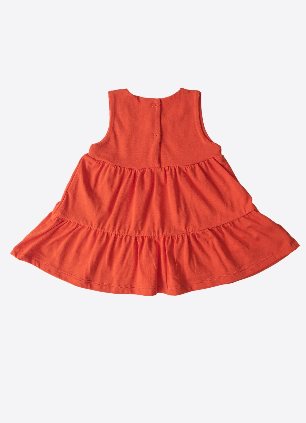 Bio Kleid Limo Rot