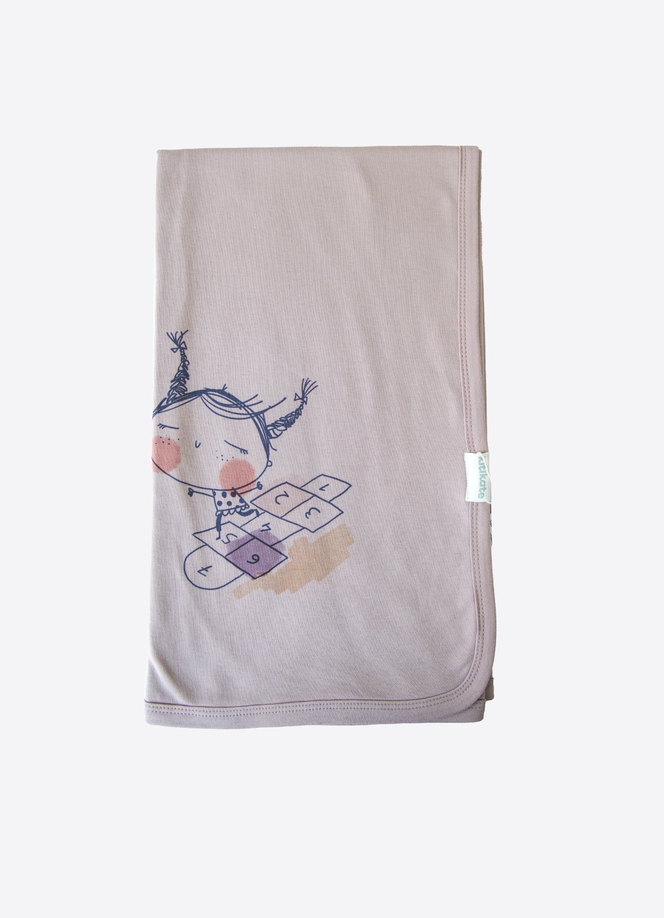 Bio Decke Guzzoo Dusty Rose 85x95 cm