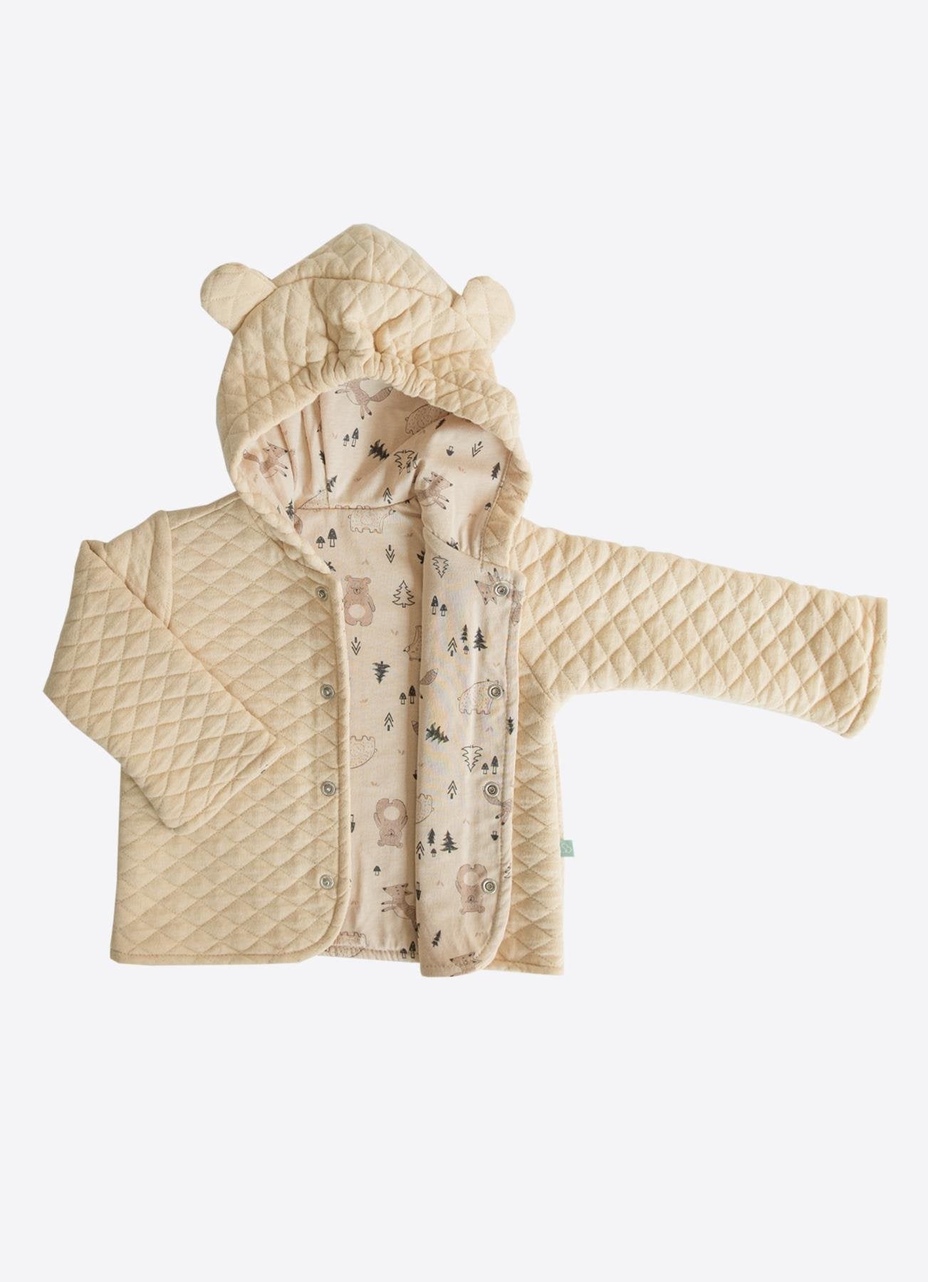 Jacke Oslo gesteppt Beige