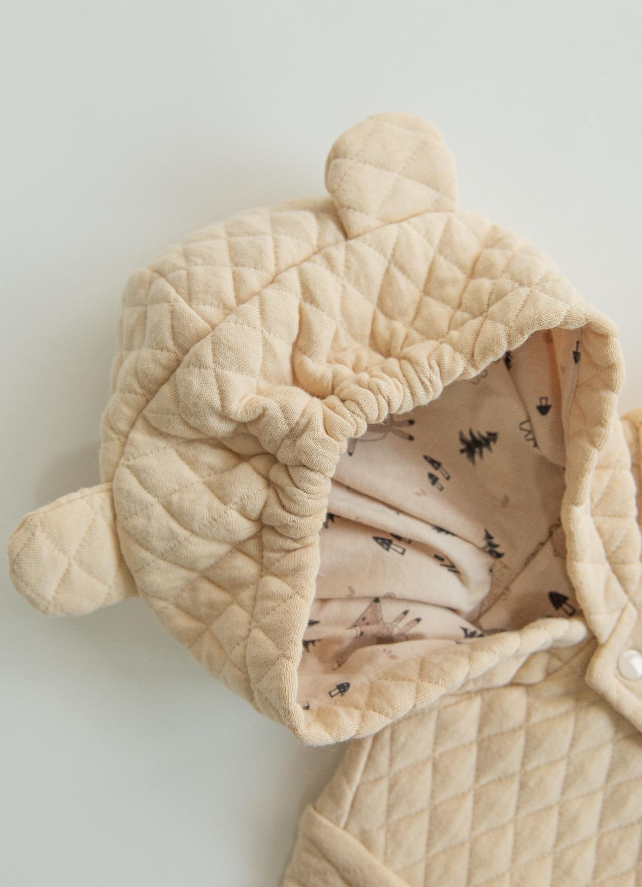 Jacke Oslo gesteppt Beige
