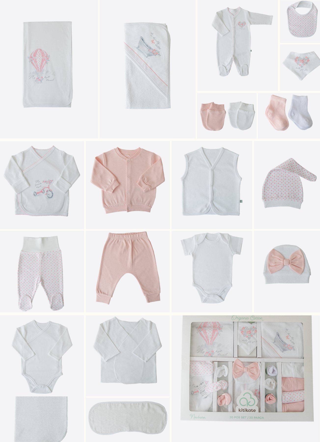Bio Beuty For You 21-Teiliges Newborn Set