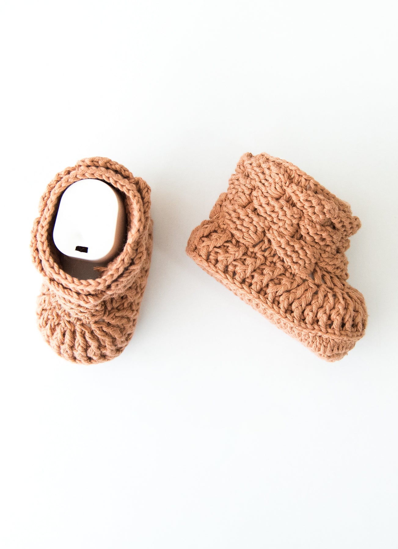 Organic Handgestricktes Hausschuh