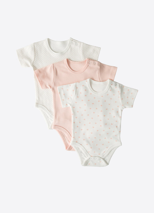 Bio 3-Teiliges Body Set New Dreams Rosa