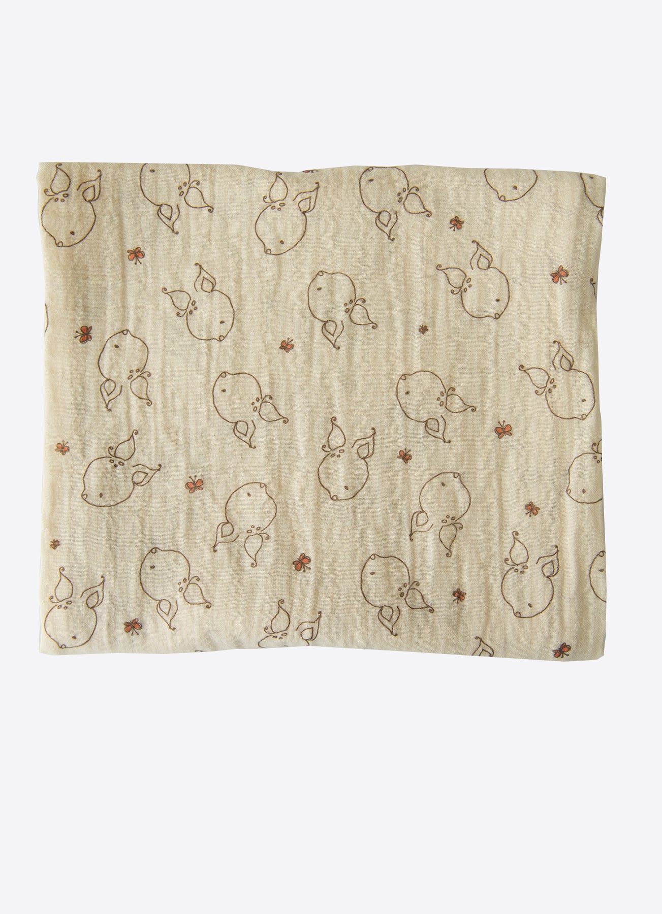 Organic Muslin Poncho-Bademantel & Decken-Set