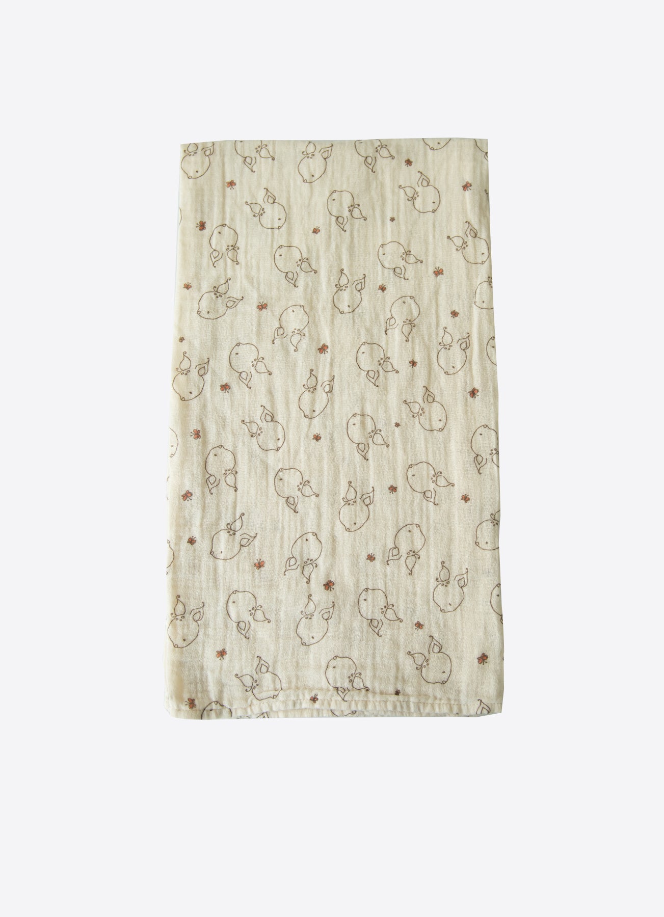 Organic Muslin Poncho-Bademantel & Decken-Set