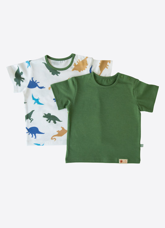 Bio T-Shirt Saurus 2-Teiliges Set