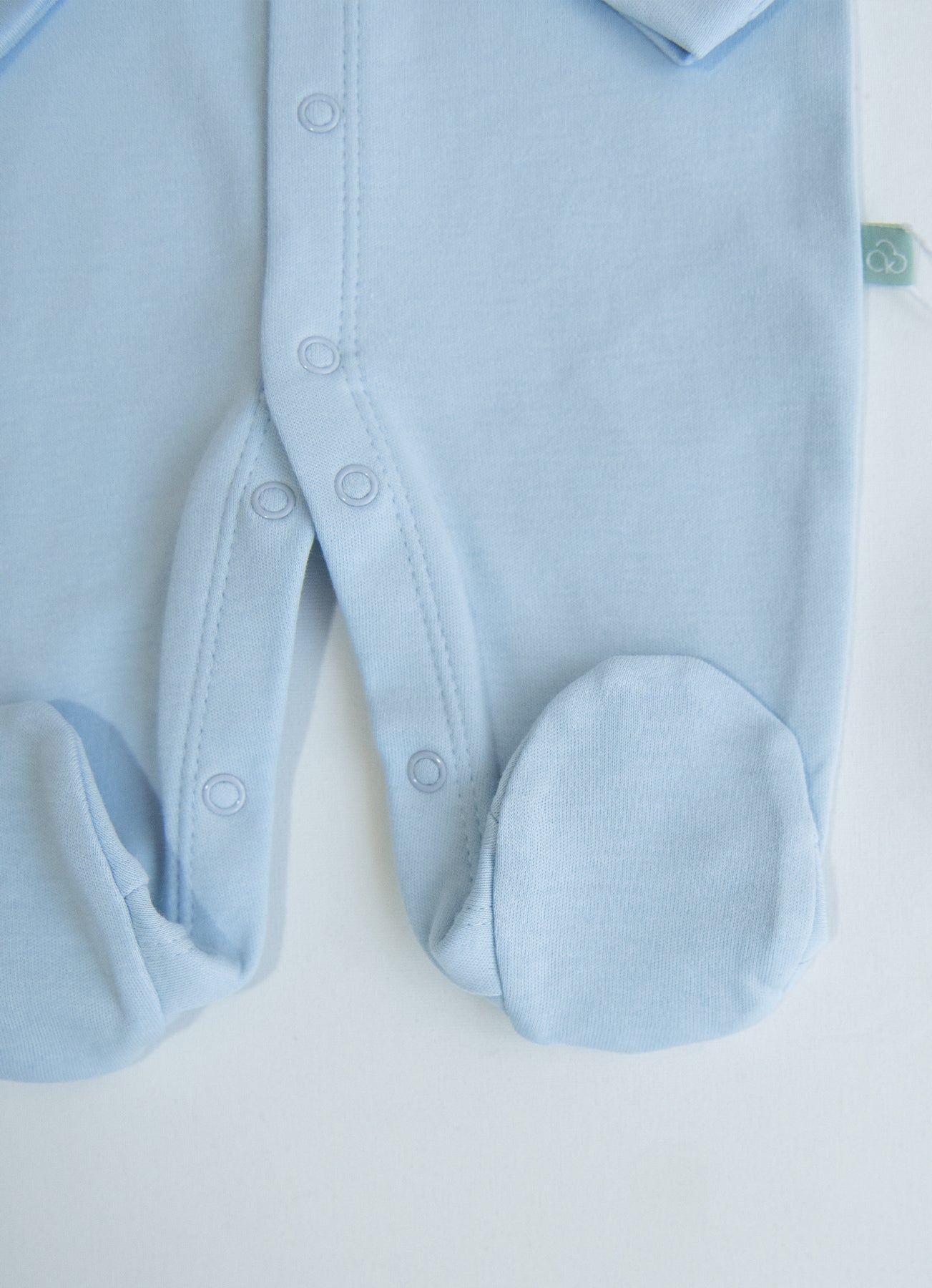 Bio Strampler Premature Blau