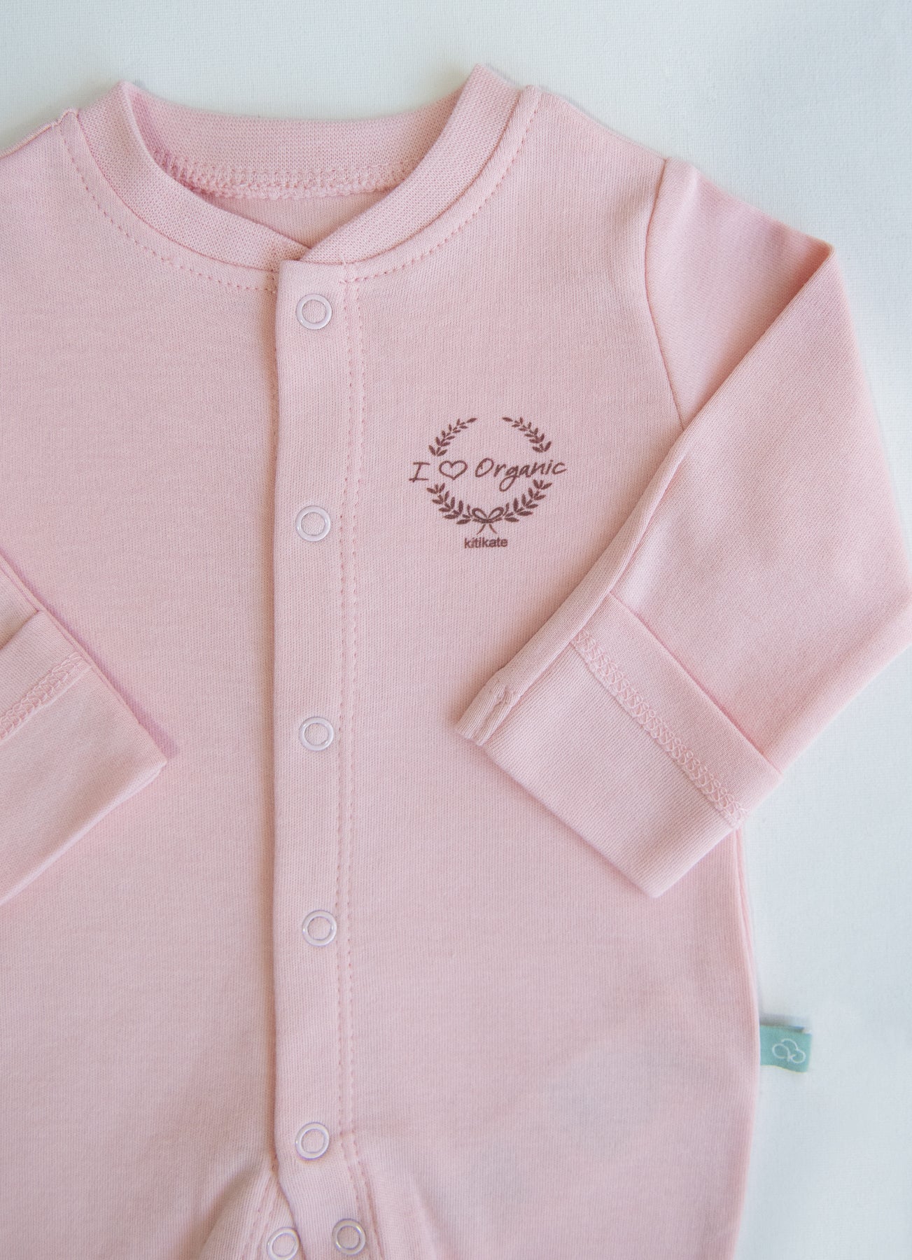 Bio Strampler Premature Rosa