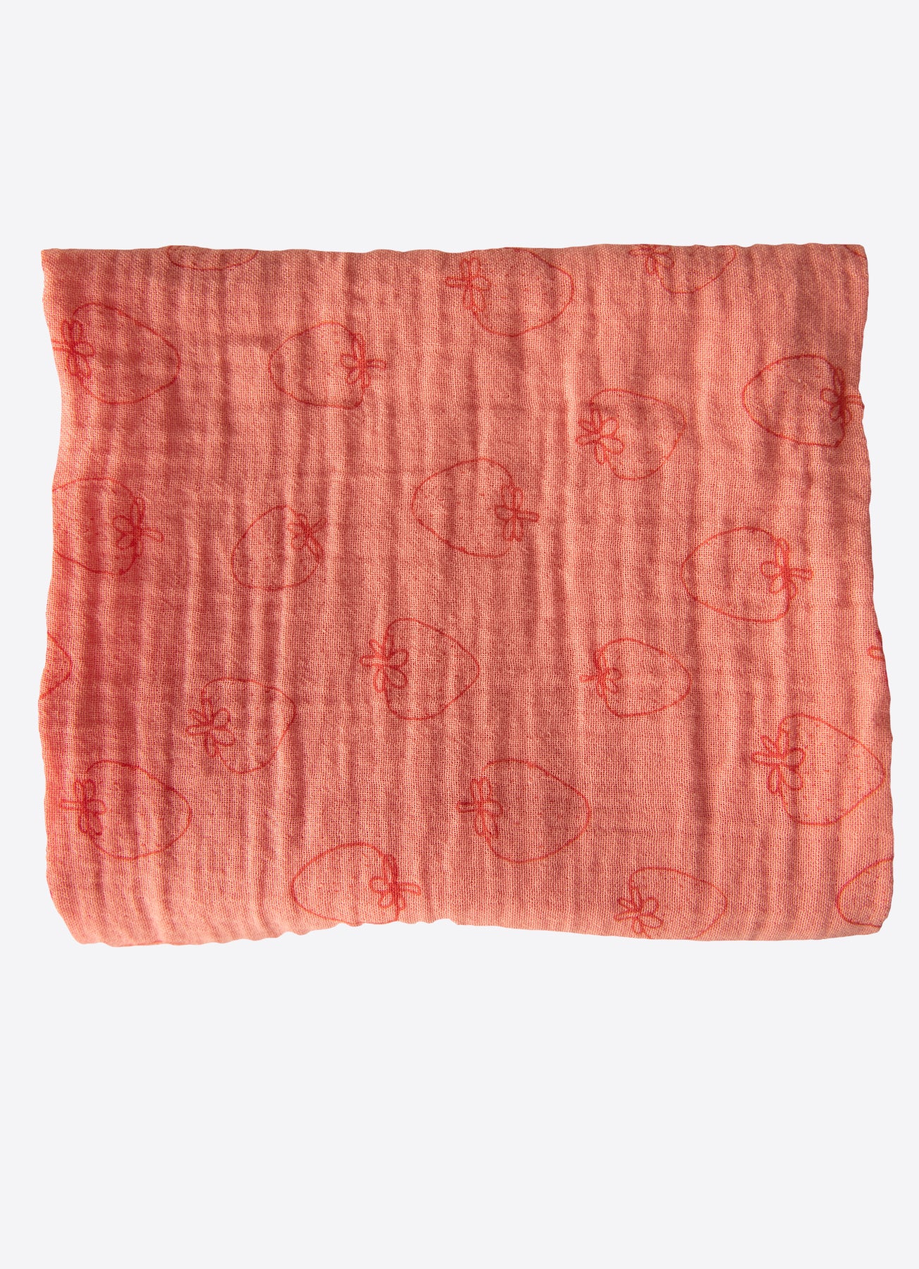Organic Berry Musselin Decke 78x90 cm