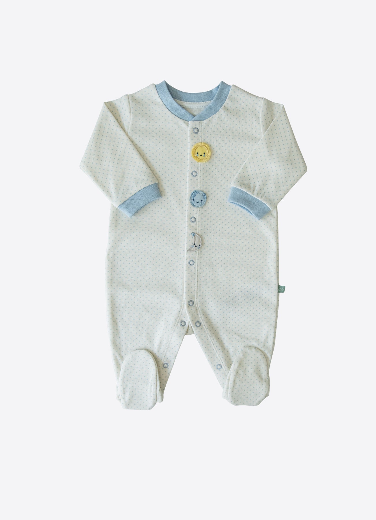 Organic New Dreams Strampler Blau