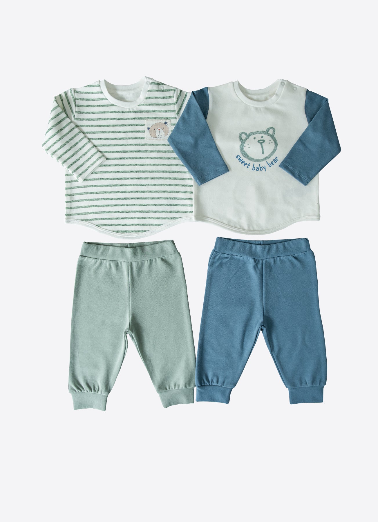 Organic Baby Bear 4-teiliges Set
