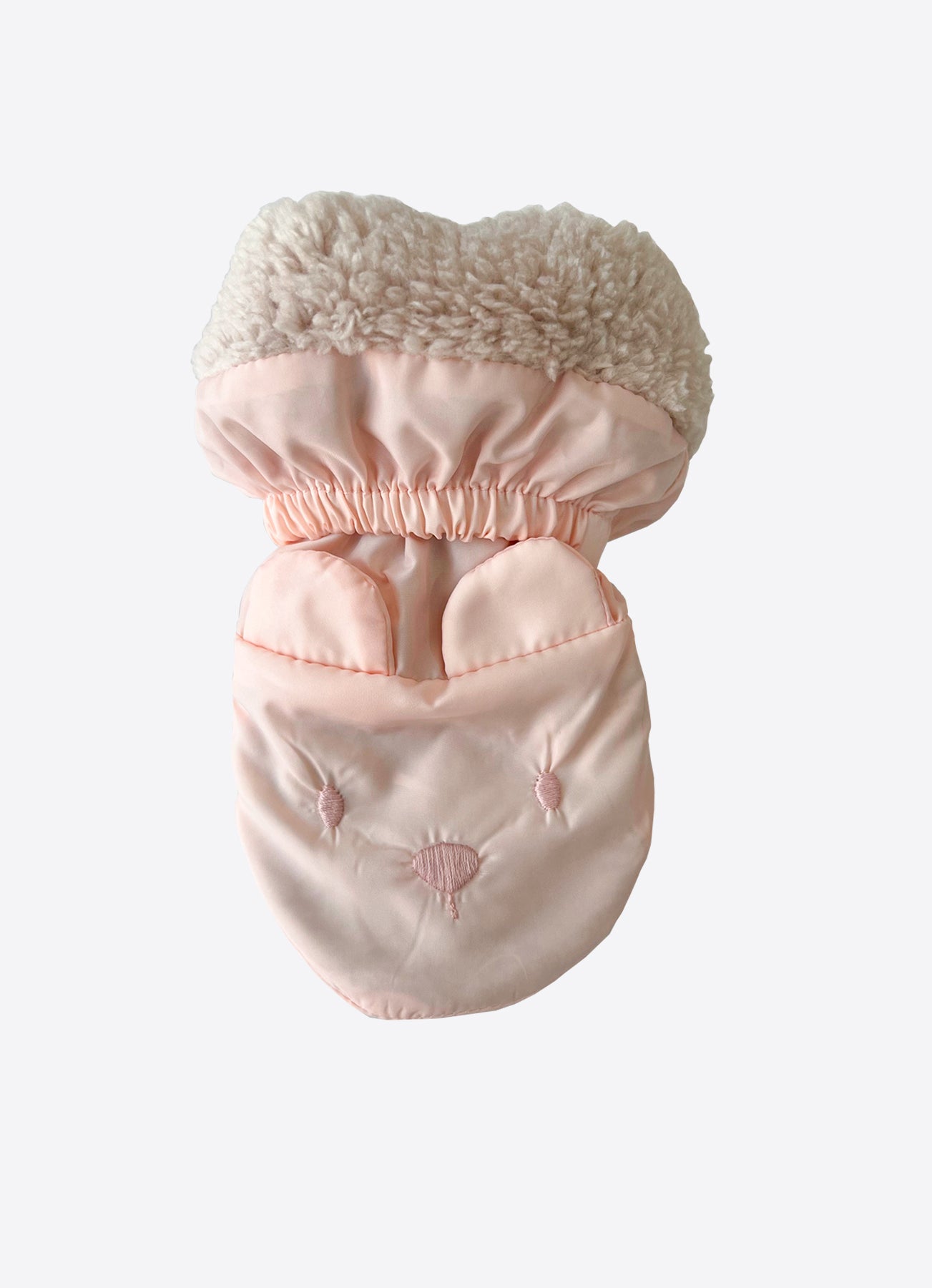 Schneehandshuh Rosa