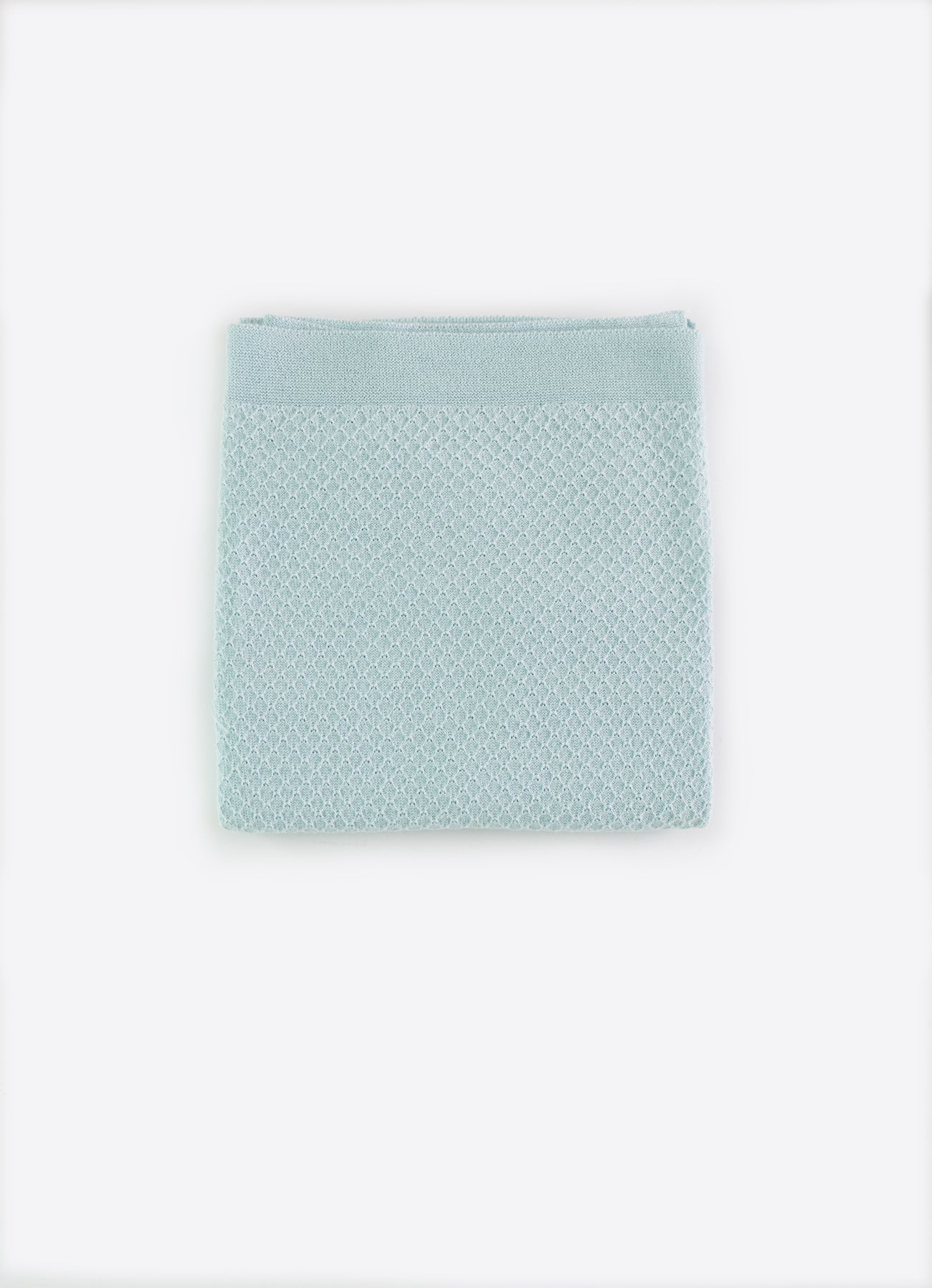 Bio Decke Pike Hellblau 90x100 cm