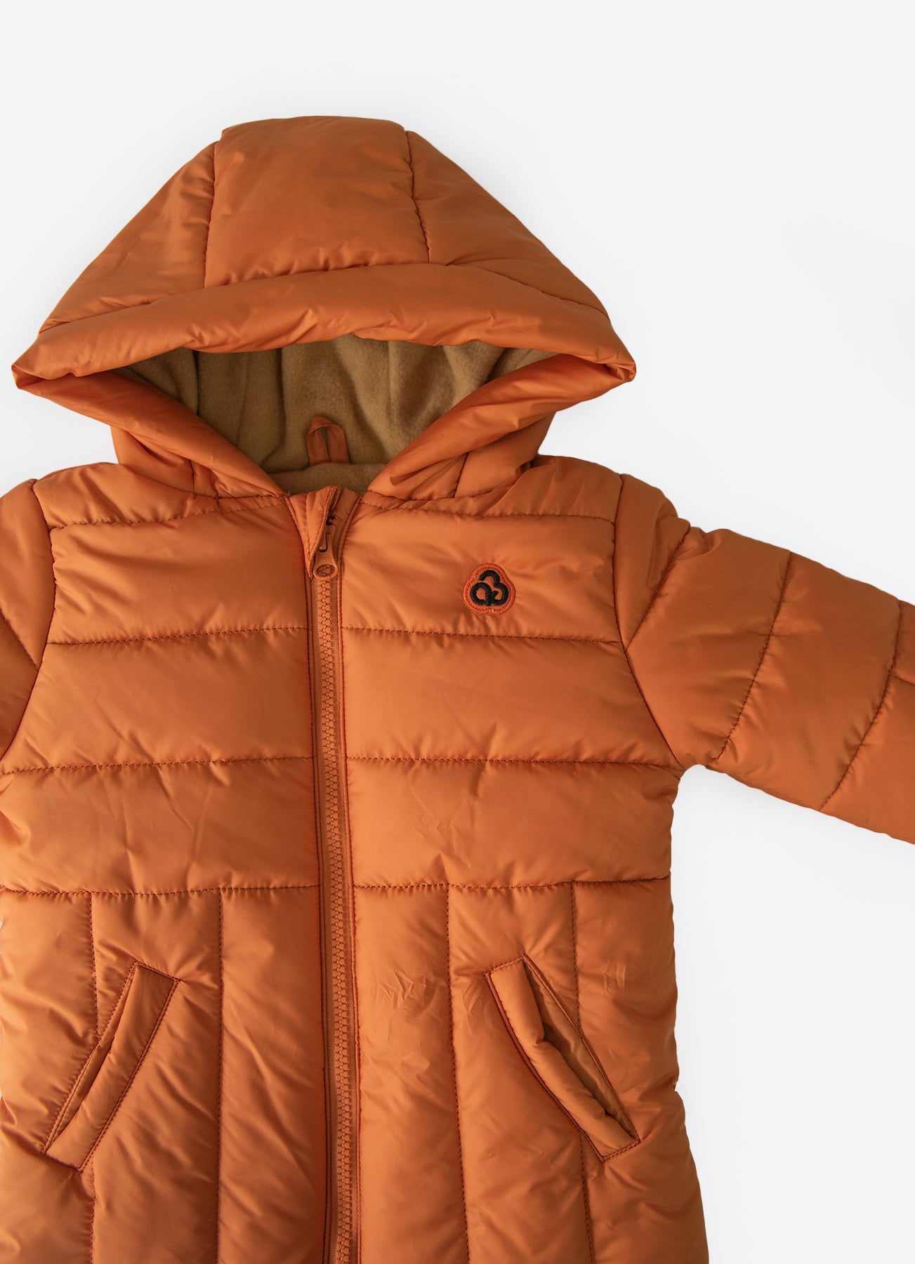 Winterjacke Orange