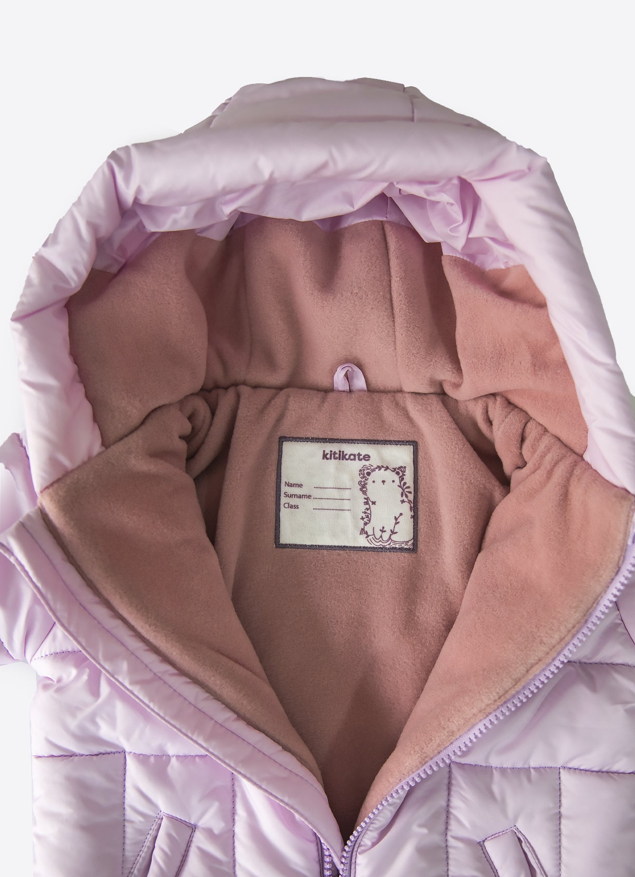 Winterjacke Lila