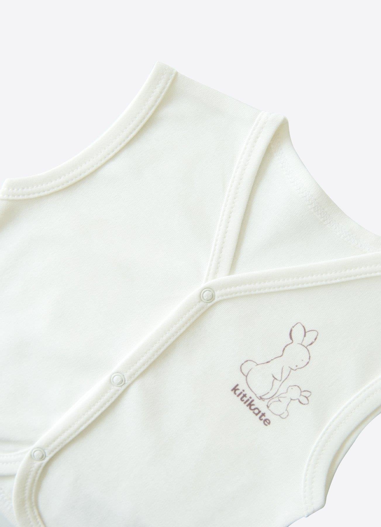 Organic New Basic Weste Weiß