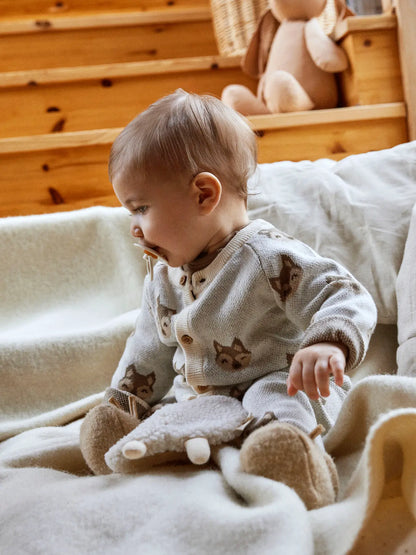 BAUMWOLL STRICKJACKE LAMOE BIRCH