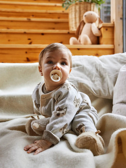 BAUMWOLL STRICKJACKE LAMOE BIRCH