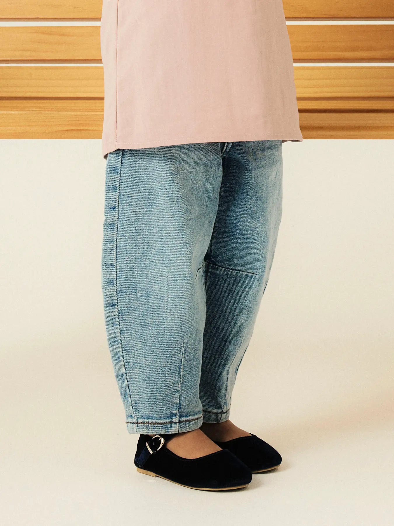Jeans Balloon Medium Blue Denim