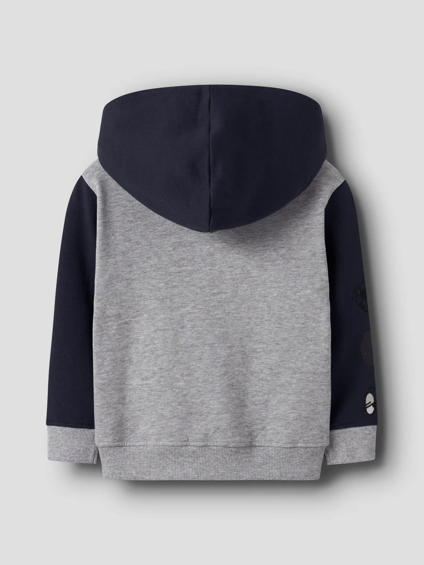 Sweatshirt Cardigan Bru Grey Melange