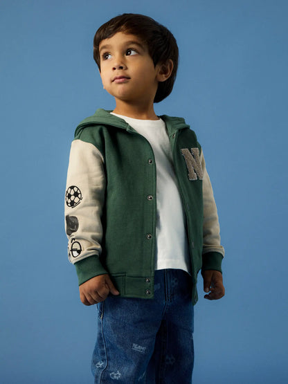 Sweatshirt Cardigan Bru Garden Topiary