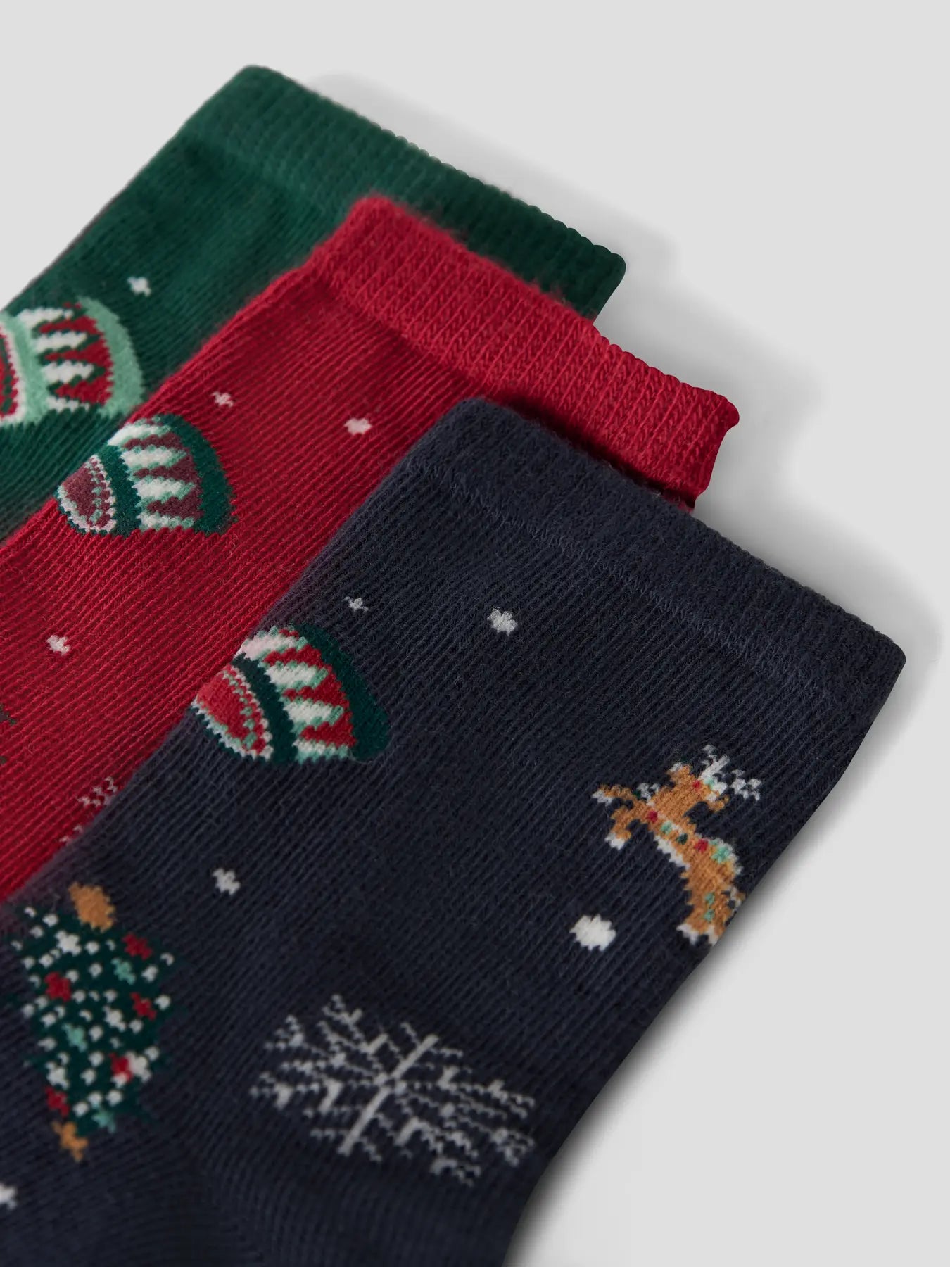 3ER-PACK WEIHNACHTS SOCKEN