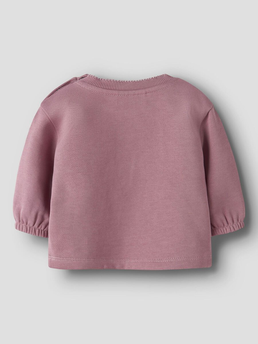 BIO-BAUMWOLL SWEATSHIRT KILANO NOSTALGIA ROSE Lil' Atelier BABY