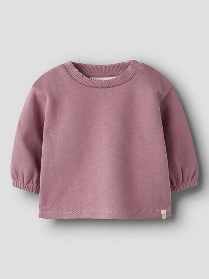 BIO-BAUMWOLL SWEATSHIRT KILANO NOSTALGIA ROSE Lil' Atelier BABY