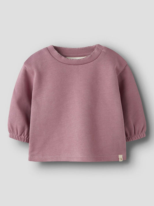 BIO-BAUMWOLL SWEATSHIRT KILANO NOSTALGIA ROSE Lil' Atelier BABY