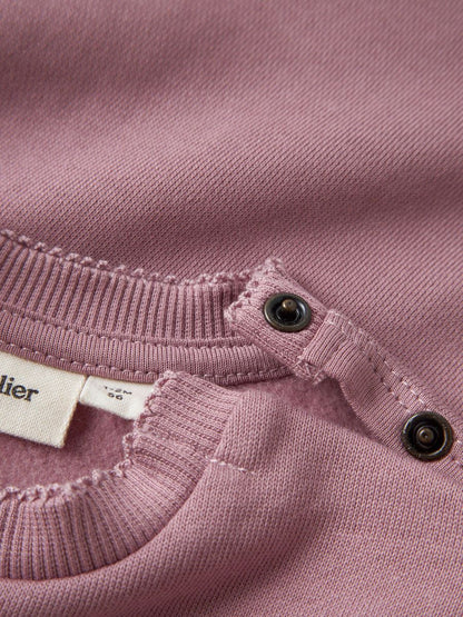 BIO-BAUMWOLL SWEATSHIRT KILANO NOSTALGIA ROSE Lil' Atelier BABY