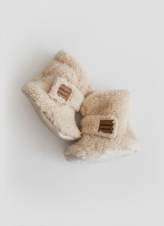 BOOTIES POFFY BEIGE NATUR