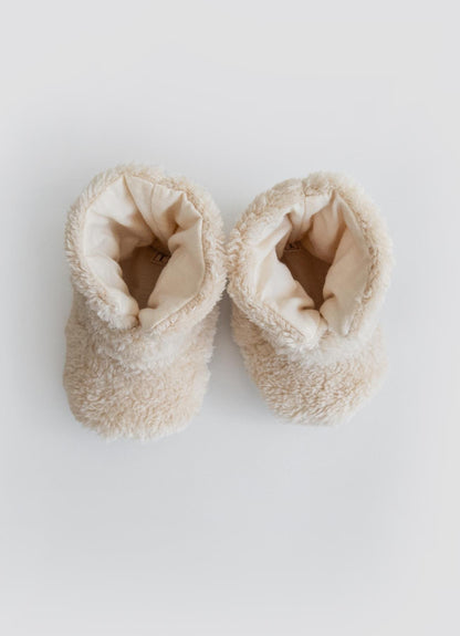 BOOTIES POFFY BEIGE NATUR