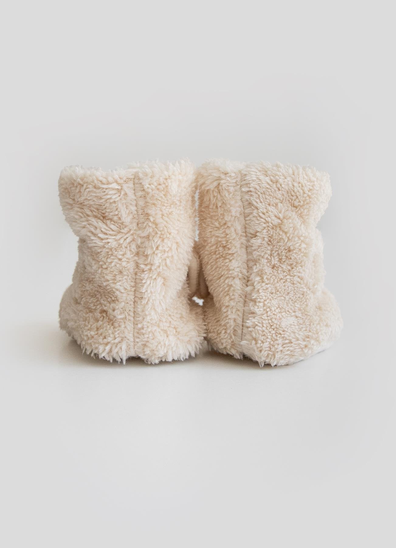 BOOTIES POFFY BEIGE NATUR