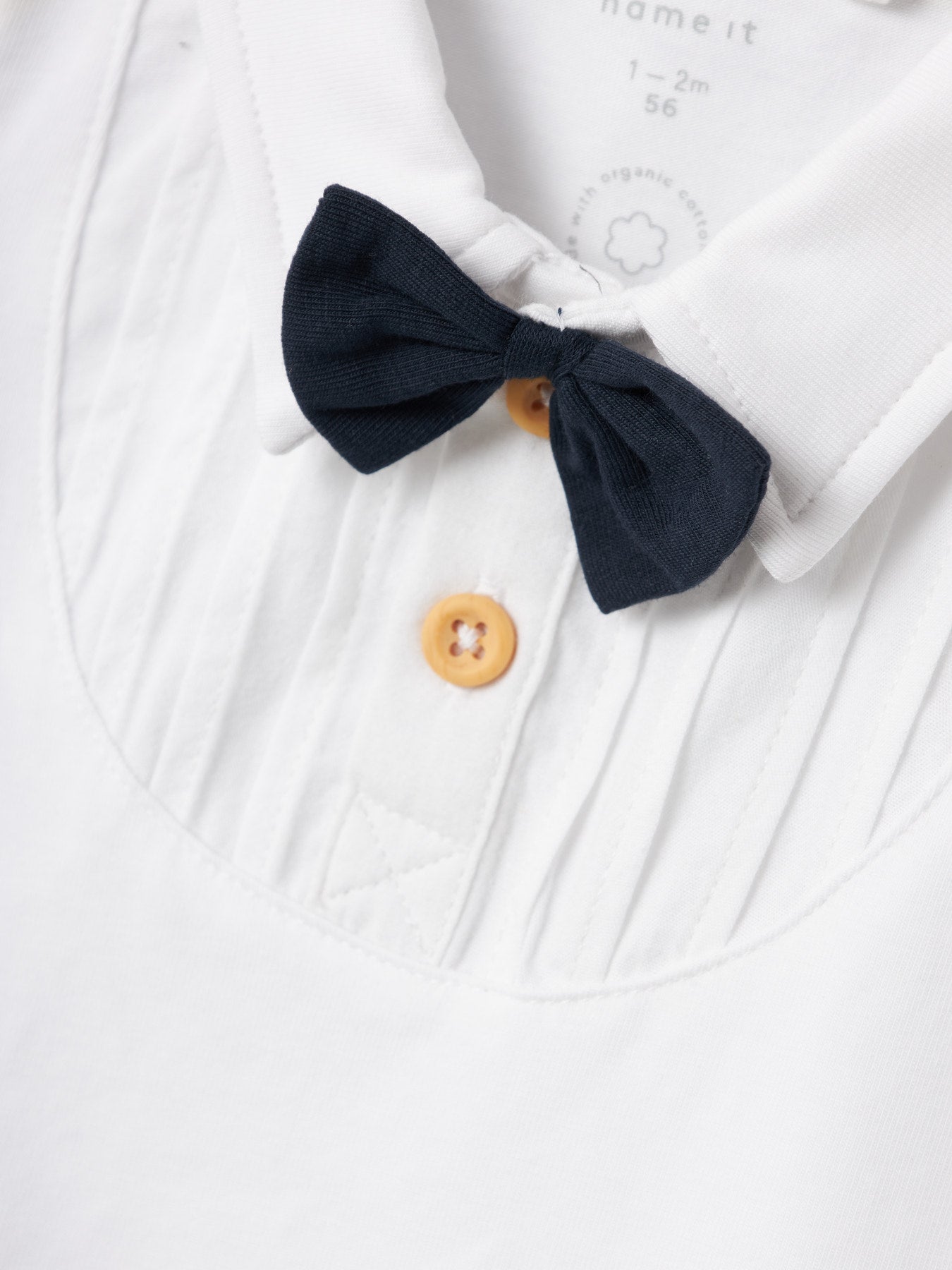 KRAGEN BODY MIT FLIEGE RAMUS BRIGHT WHITE