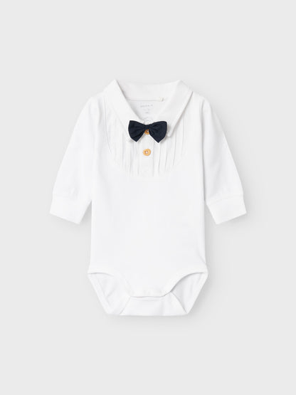 KRAGEN BODY MIT FLIEGE RAMUS BRIGHT WHITE