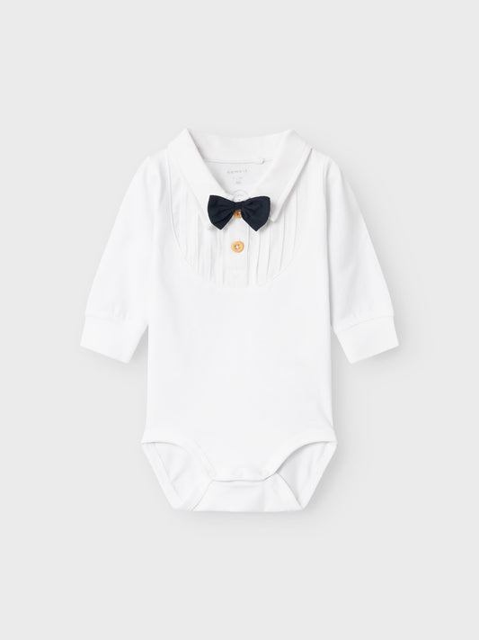 KRAGEN BODY MIT FLIEGE RAMUS BRIGHT WHITE