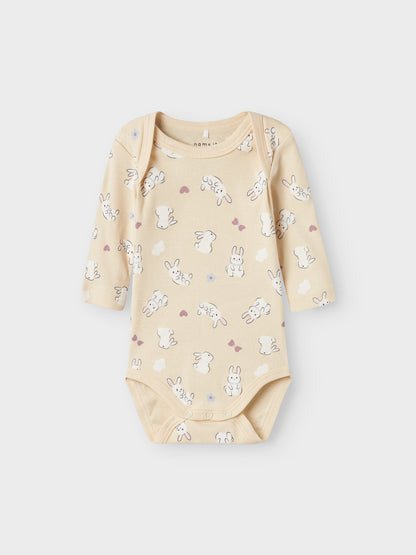 BODY 3-TEILIGES SET RABBIT SUMMER SAND
