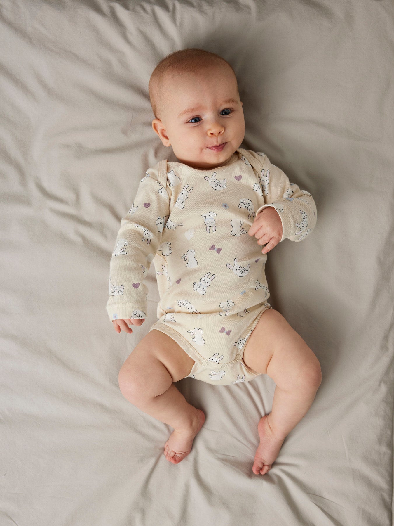 BODY 3-TEILIGES SET RABBIT SUMMER SAND