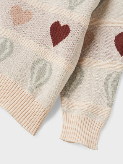 SWEATSHIRT LAMAI PASTEL PARCHMENT