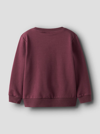 SWEATSHIRT REAR BURGUNDY