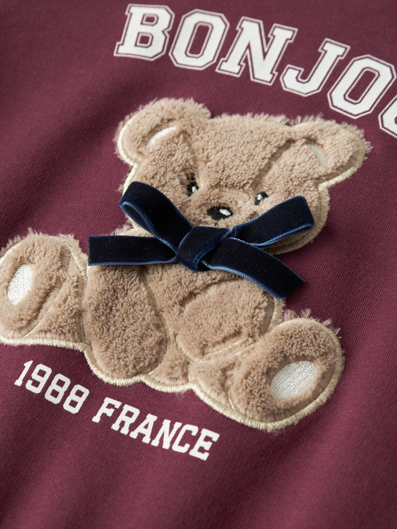 SWEATSHIRT REAR BURGUNDY