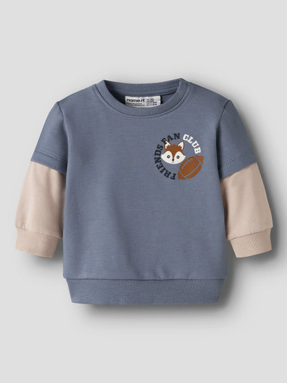 BIO-BAUMWOLL SWEATSHIRT SUMO FLINT STONE