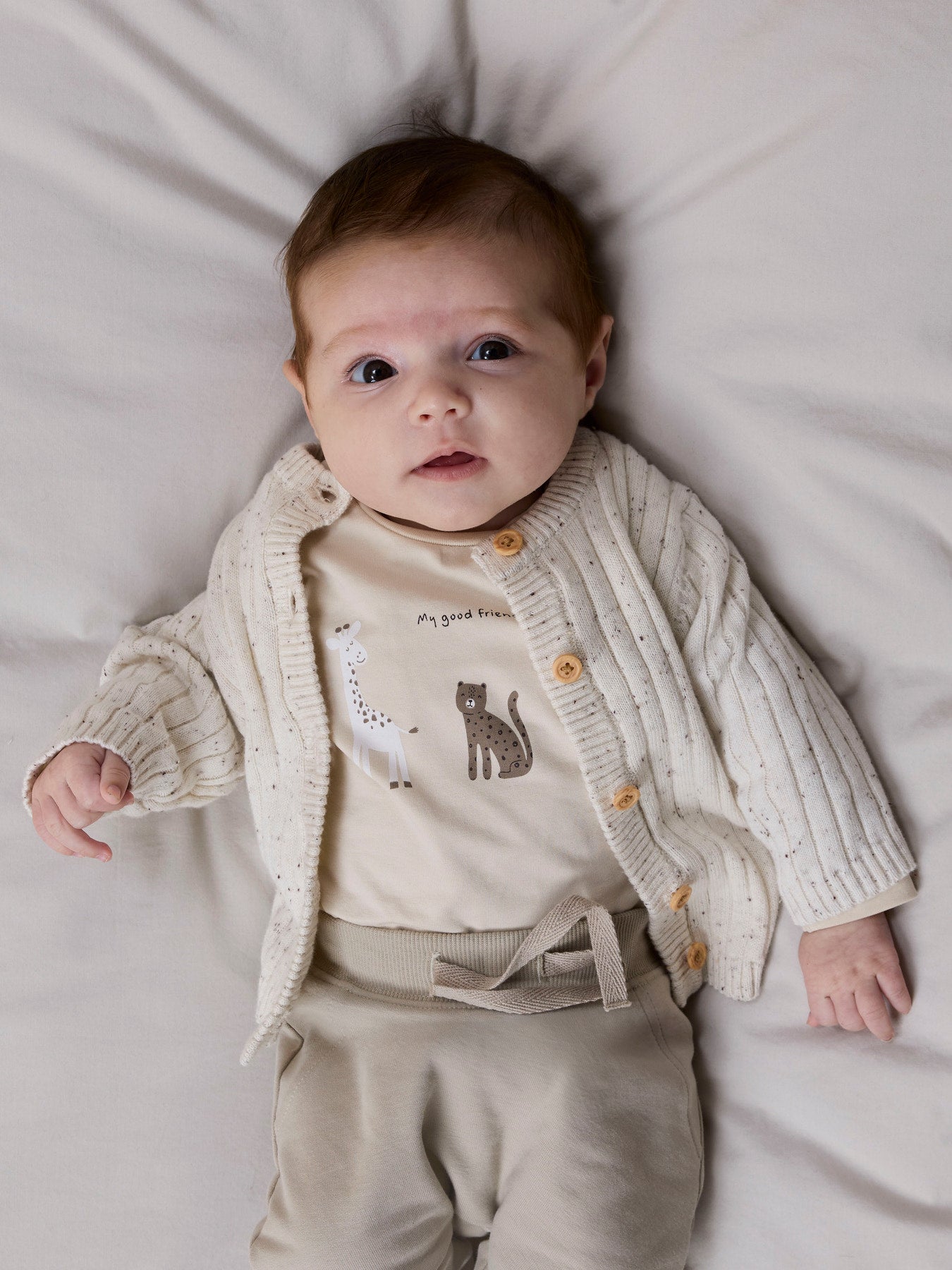 BIO-BAUMWOLL STRICKJACKE TILLA