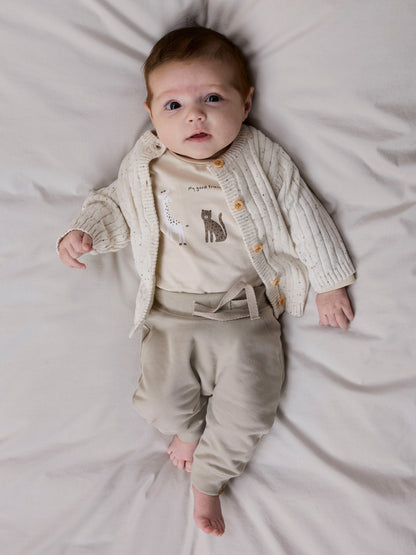 BIO-BAUMWOLL STRICKJACKE TILLA